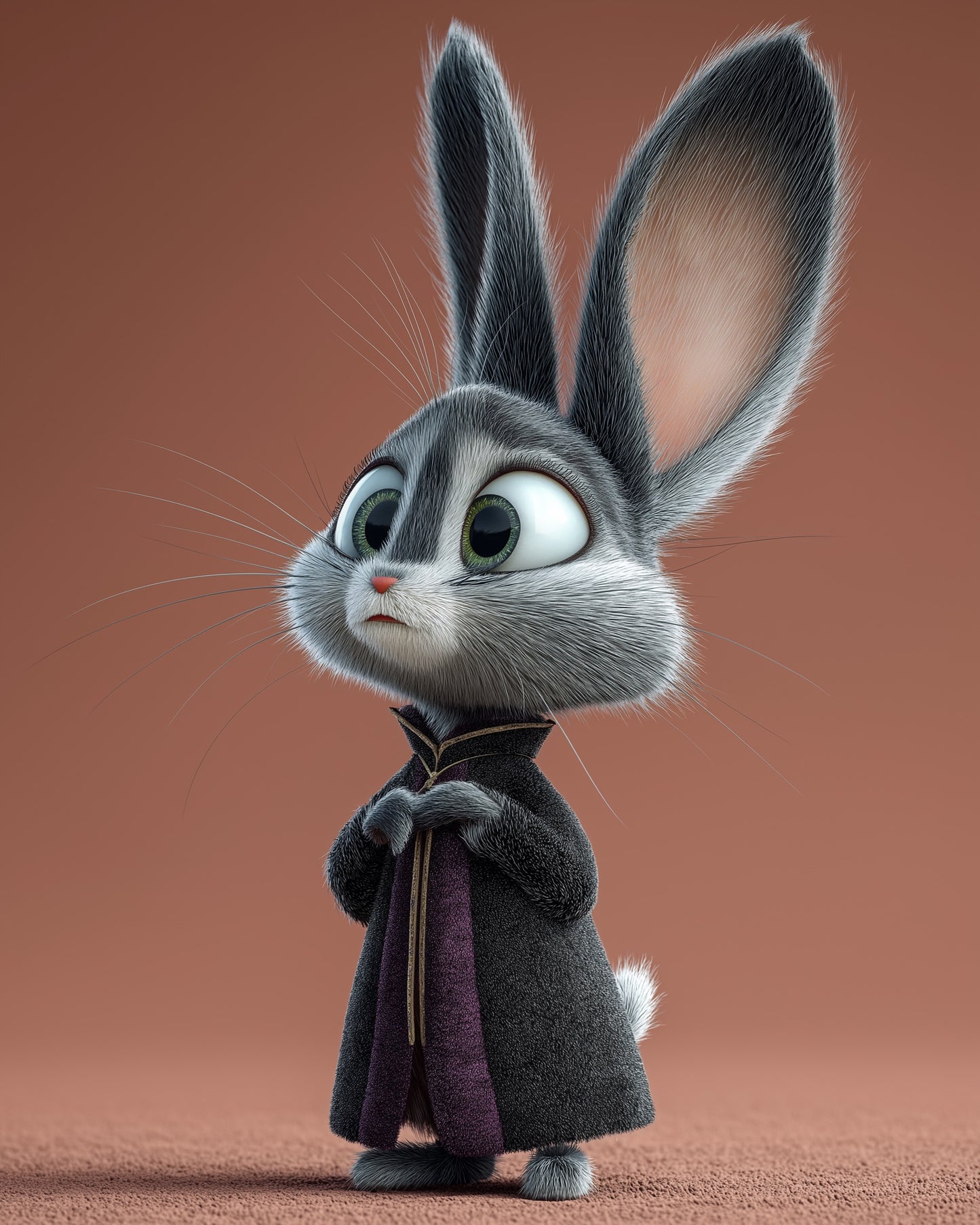 AI image of a Bunny Magician