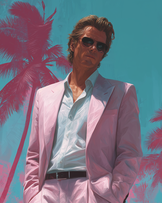 AI Image of Miami Vice digital art