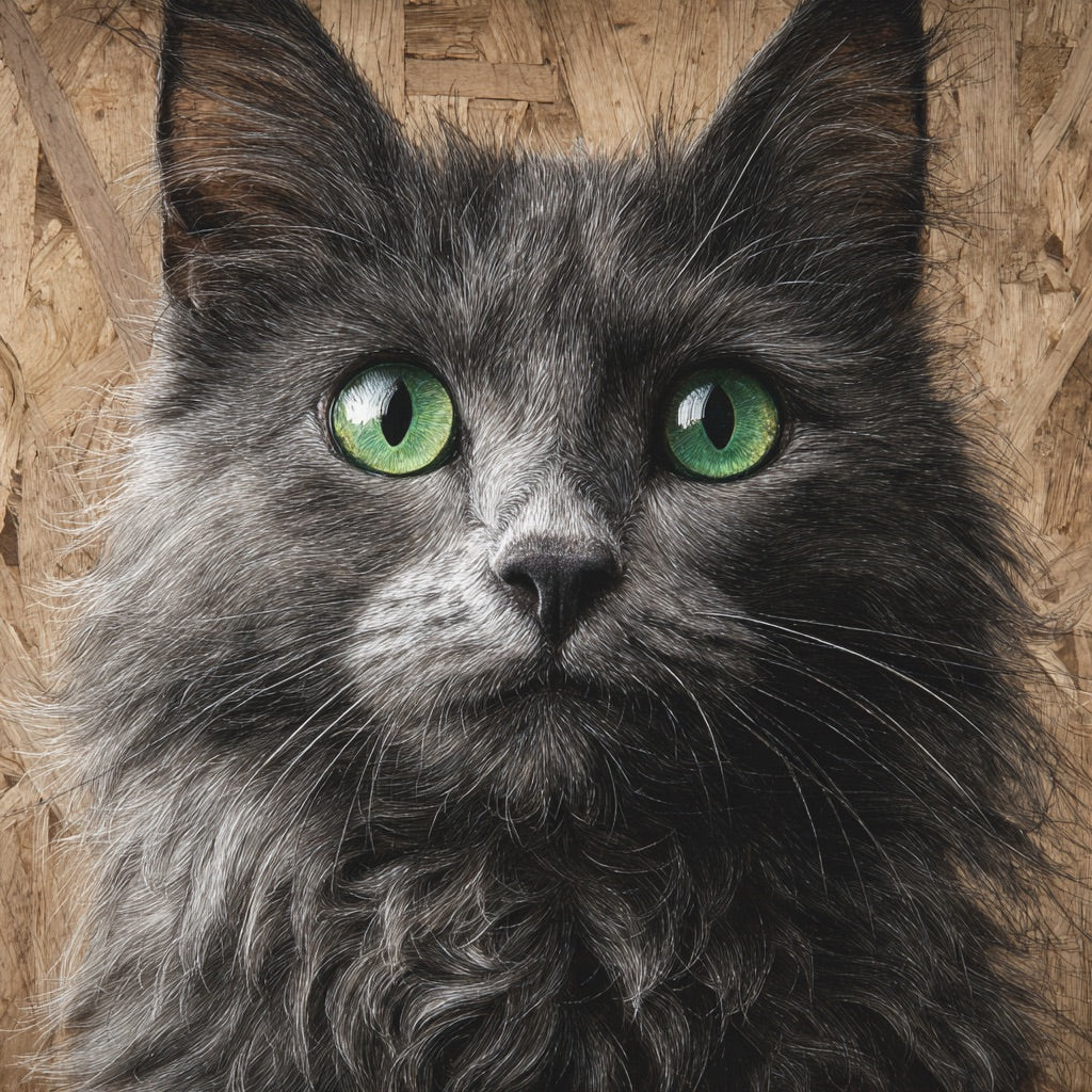 Handsome Grey Cat
